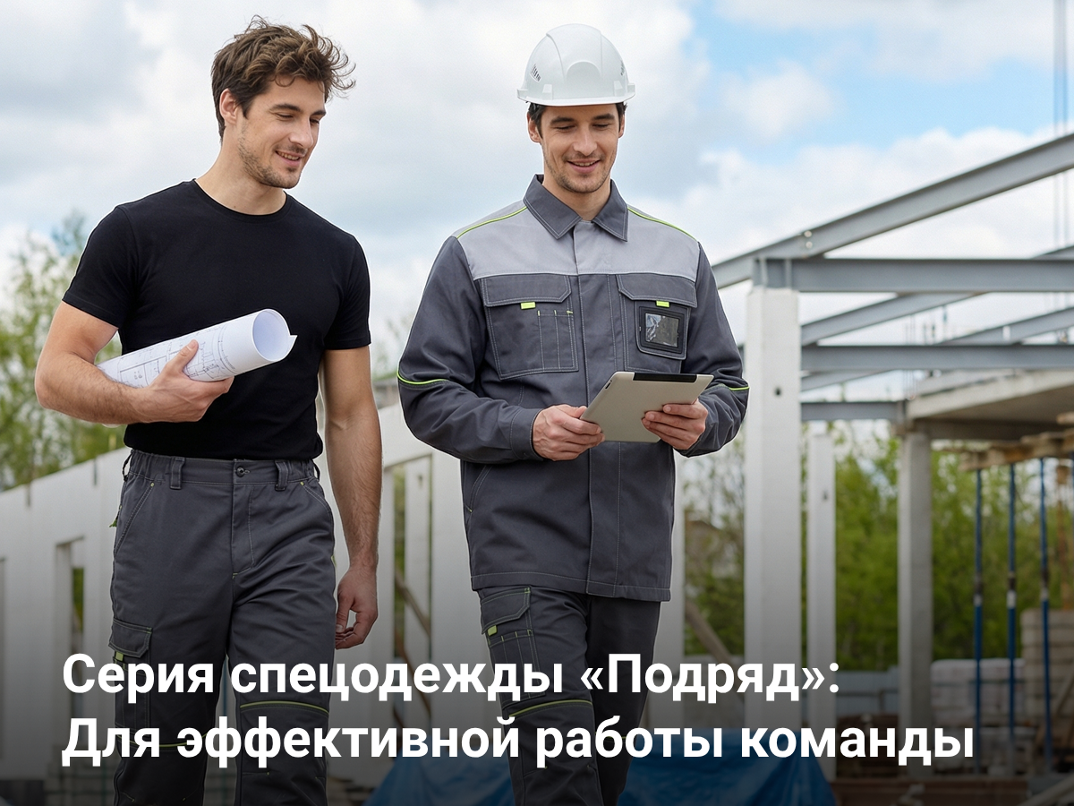 Спецодежда "Подряд": Как продуманный комфорт повышает безопасность и эффективность работы